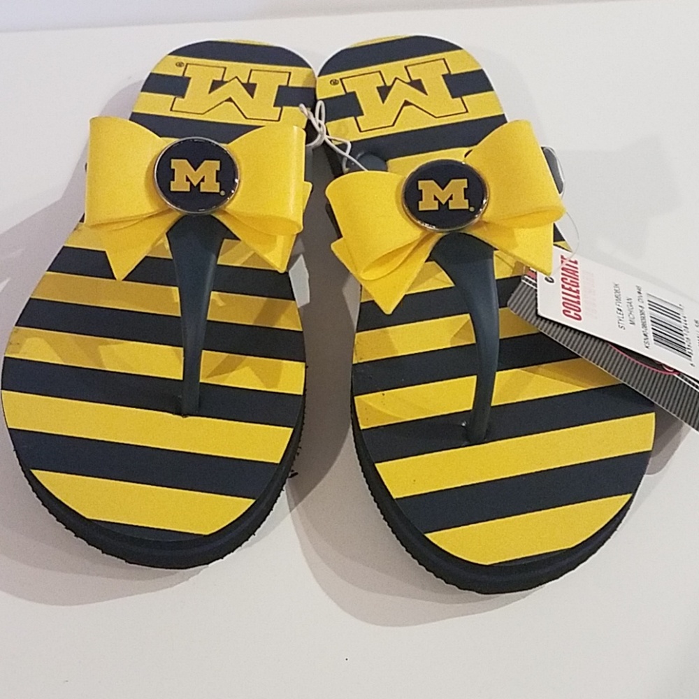 Michigan Flip Flops